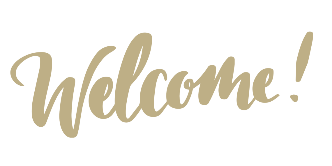 Welcome Banner - Clear Background